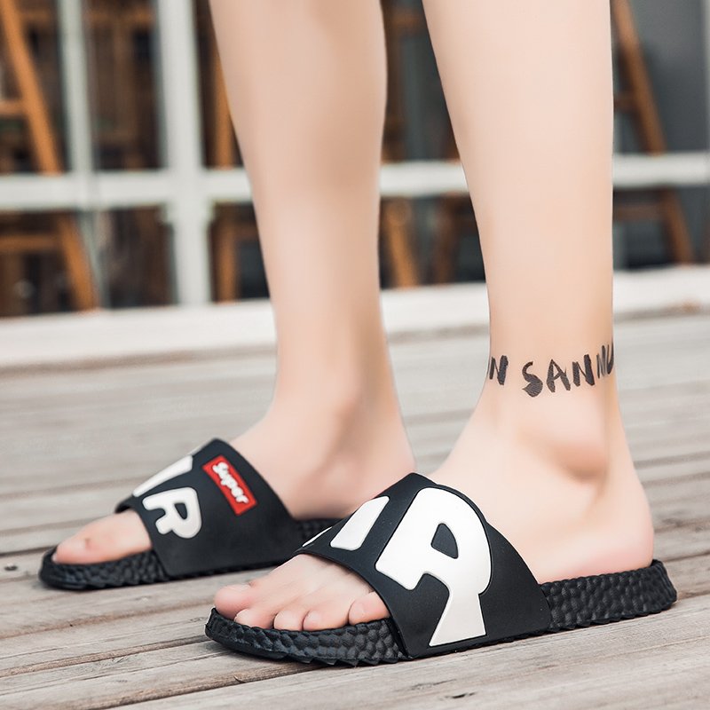 Wholesale Indoor/Outdoor Anti-Slip EVA Sole Casual Beach Shoes Thick Sole Men's Bathroom Ladies' Slides Slippers for Summer