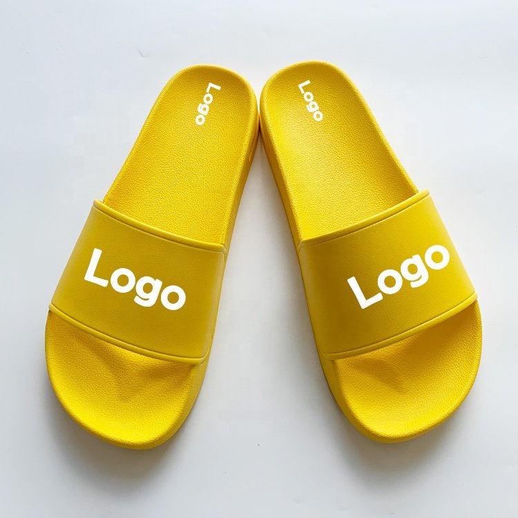 2024 High Quality Factory Price Custom Air Cushion Slippers PVC Wear Light Weight Men Custom PVC Slides Slippers Logo