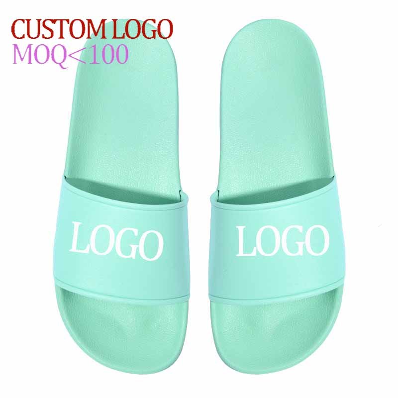 2024 The Latest Slippers Solid Color Sandals Custom Trend Slide Slippers