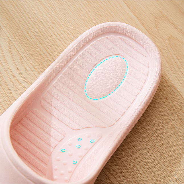 Hot Sale Shoes for Women Popular House Guest Felt Soft Sole Sandals Bathing Home Slides Slippers Massage Style Lightweight EVA