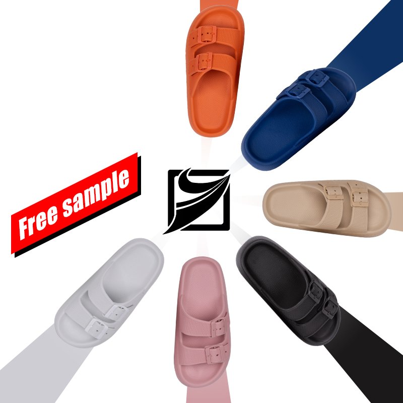 ycfootwear home slippers casual platform custom soft slippers pillow slides cloud slippers for women