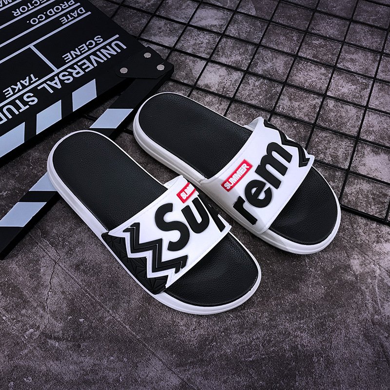 Wholesale New Design Unisex Summer Fashion Slides Slippers, Anti-slip Breathable Slippers for Indoor Outdoor Beach Pool Shower