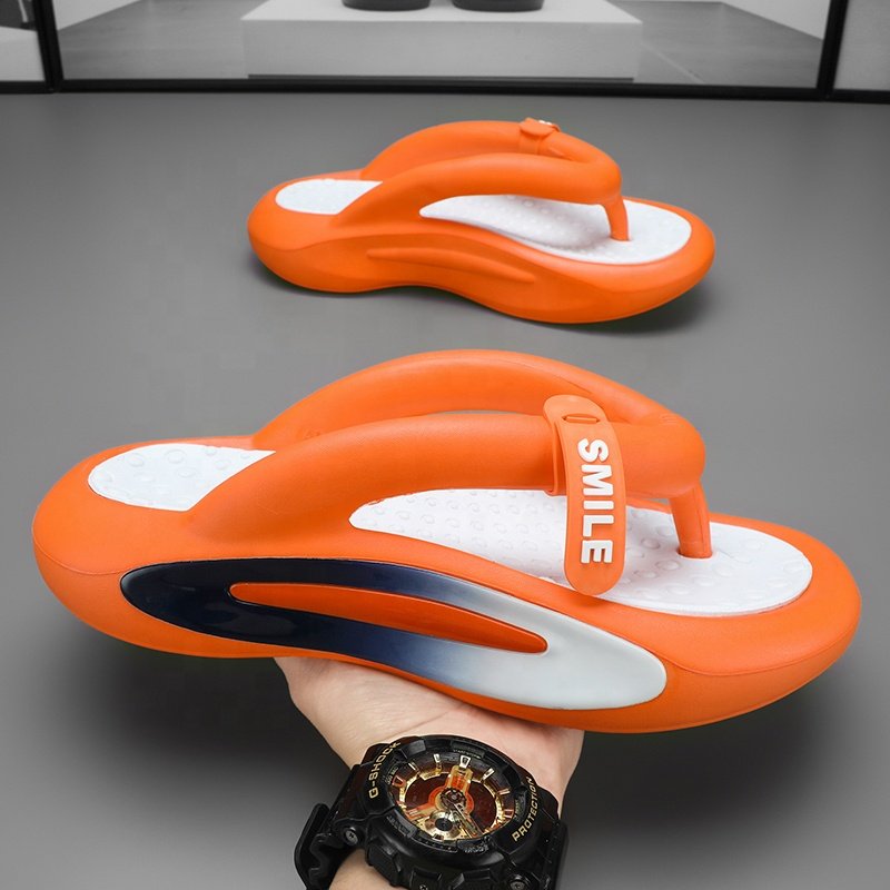 Unisex adult outdoor casual flip flops slipper EVA men flip-flop summer beach women and men antiskid Sport shoes