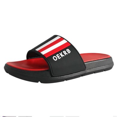 2024 Fashion Summer PVC Thick Sole Open Toe Custom Home Outdoor Male's Slides Slippers for Men