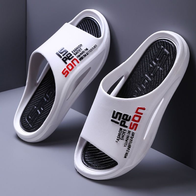 Custom Men's Slides Slipper Soft Comfortable EVA Material Sole Slides Couple Slipper For Men