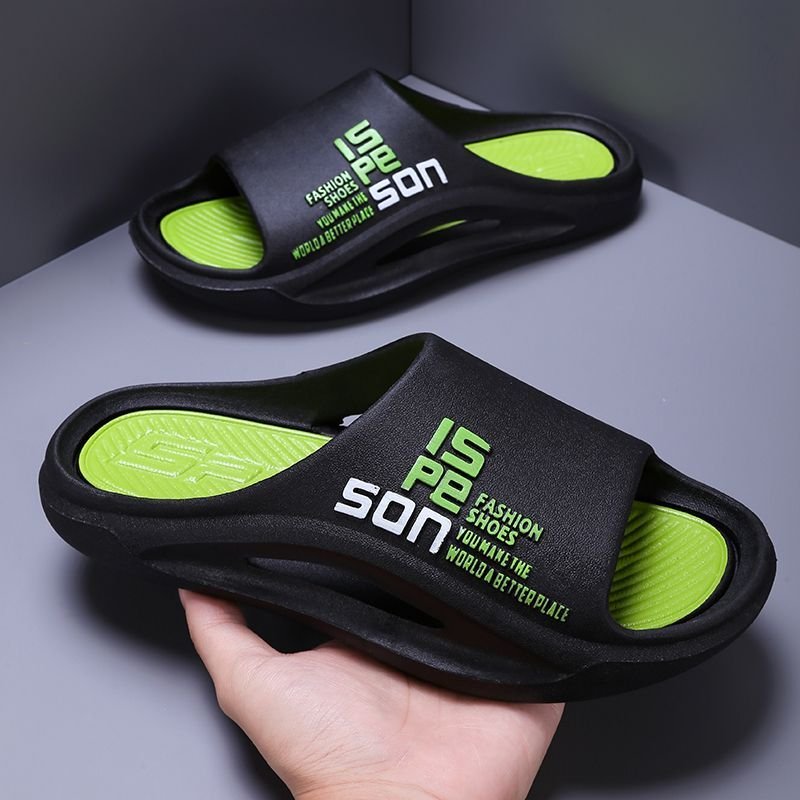 Custom Men's Slides Slipper Soft Comfortable EVA Material Sole Slides Couple Slipper For Men
