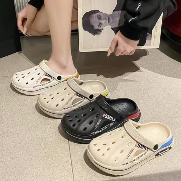 New Hole Cave Shoes Non-slip Casual Beach Comfortable Hole Shoes Men's Sandals Garden Clogs Shoes