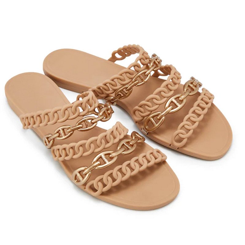 Women Professional OEM Cheap PVC Slide Female High Quality Jelly Flat Slipper Women Plastic Custom Logo Slippers Shoes for Lady