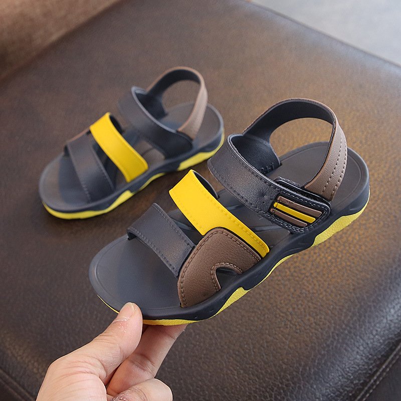 Boys Sandals For Kids Shoes Summer Children Beach Shoes Mixed Color Casual Sandals Rubber Anti-slip Outdoor boy Sports Sandal