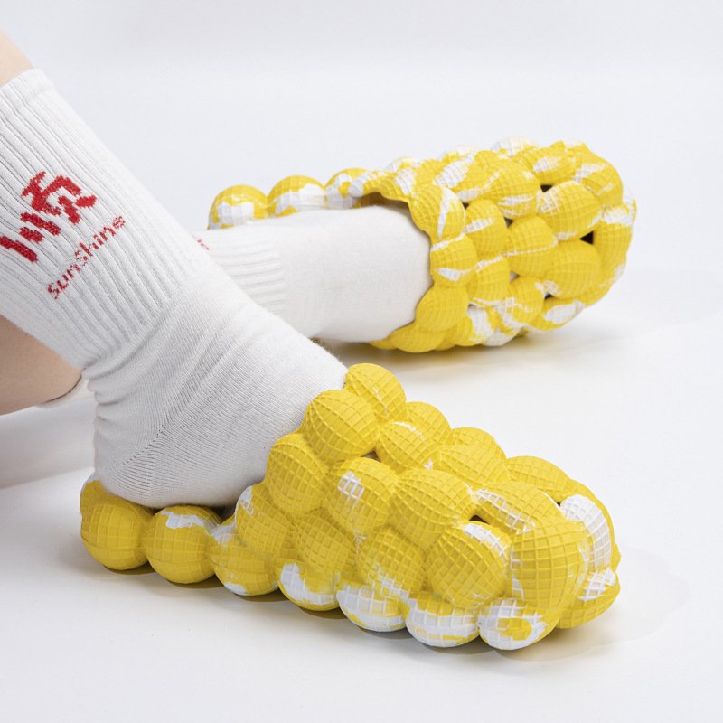 Fashion Bubble Slides Slippers Women Men Summer House Eva On Cloud Soft Sole Slippers For Ladies
