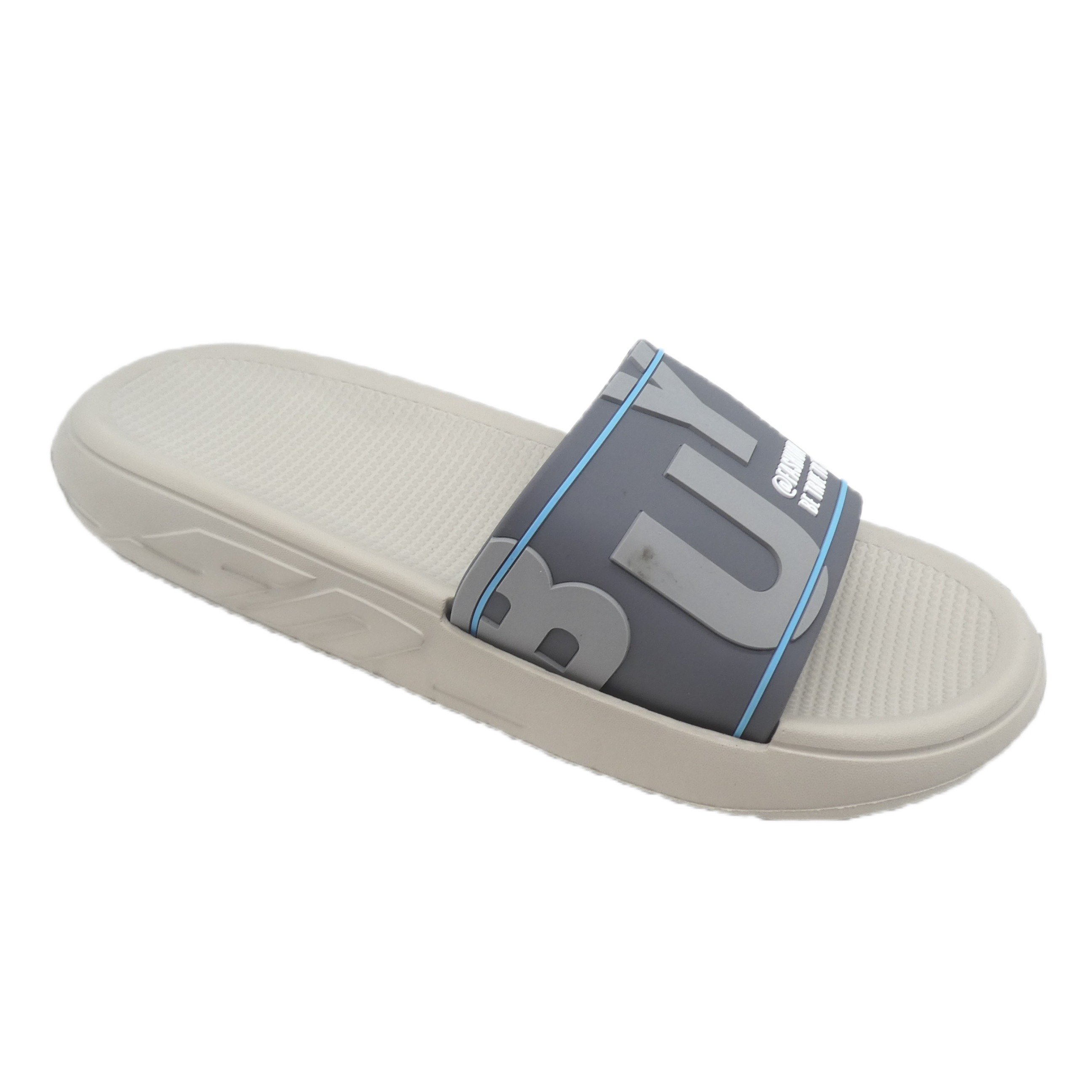 Summer beach slides slippers flat sandals for women and man custom slides slippers unisex anti-slip soft PVC outdoor slipper