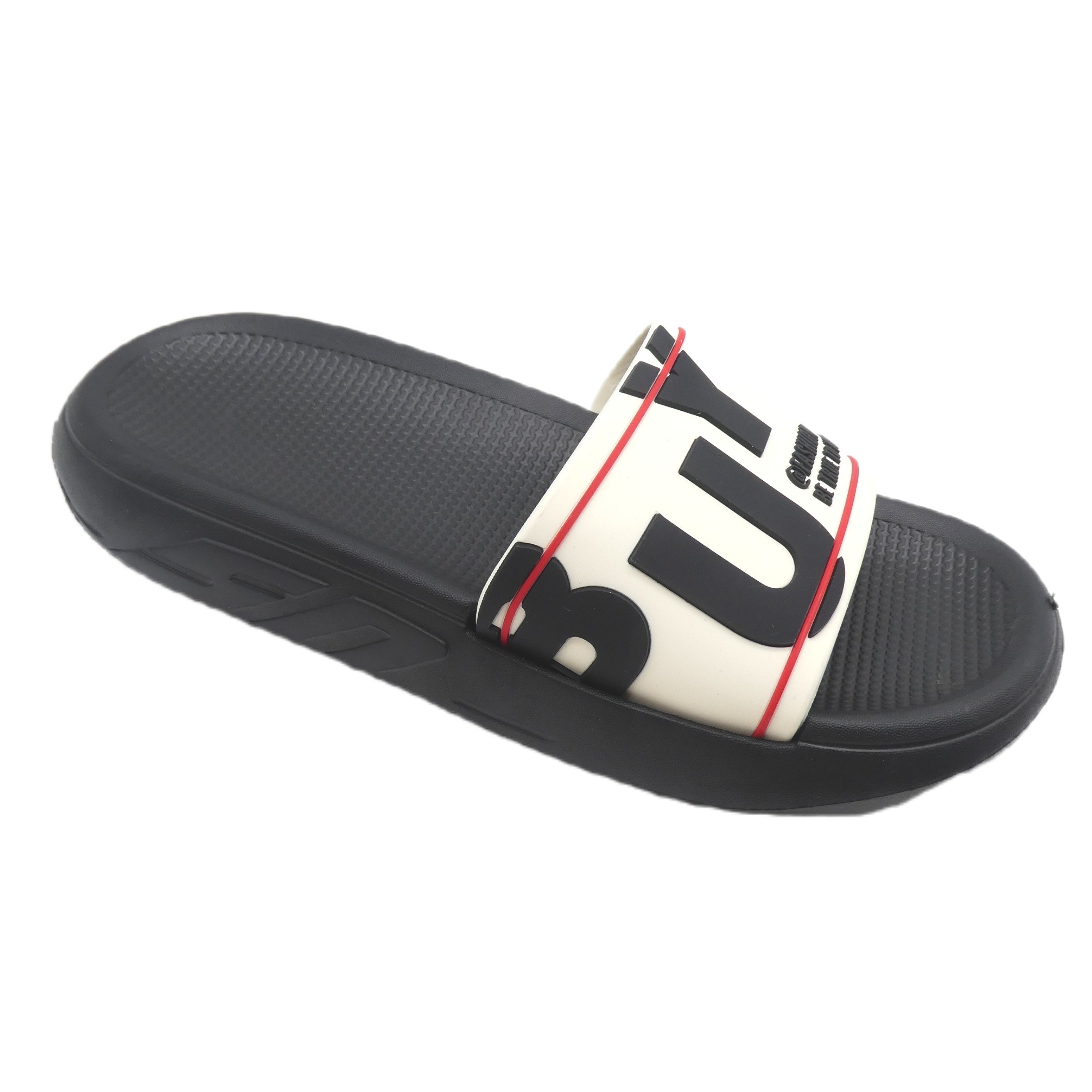 Summer beach slides slippers flat sandals for women and man custom slides slippers unisex anti-slip soft PVC outdoor slipper