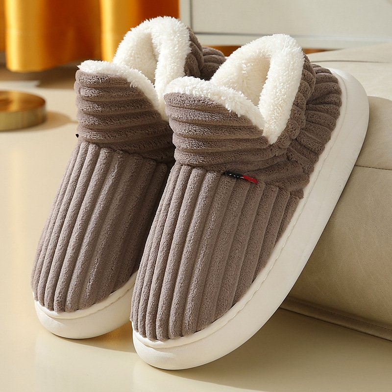 Fashion Women House Slippers Soft Winter Warm Faux Fur Slides Slippers Cute Open Toe Slippers For Girl