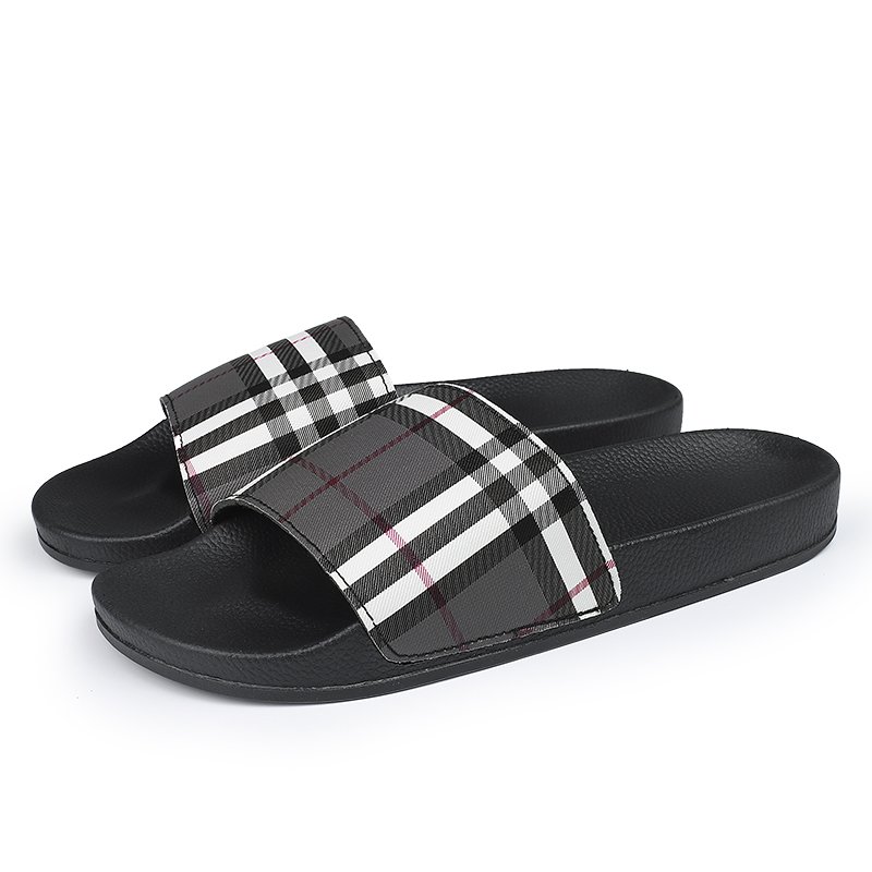 Factory Wholesale Sandals Fashion Trend Blank Slide Sandal Mens Slides Slipper PVC Mesh Slippers