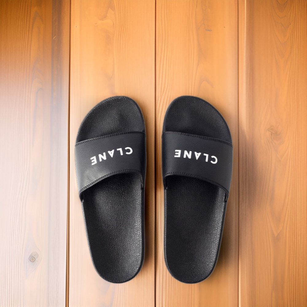 Factory Wholesale Custom Logo Size and Color PU Summer Slippers Unisex Chinese Style Mules Slide Slippers at Prices