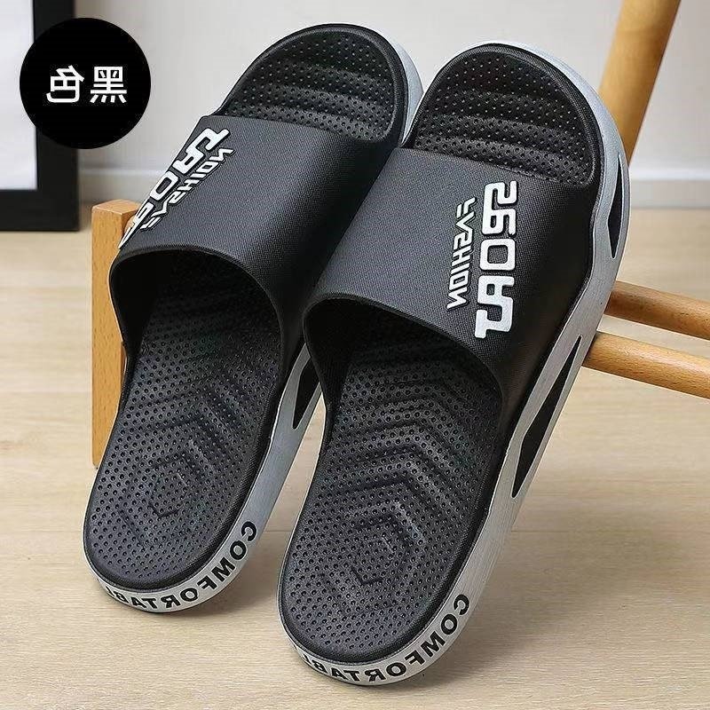 2024 New MC sports slippers men's summer wear Internet celebrity soft bottom anti-slip wear-resistant sports platform sandals