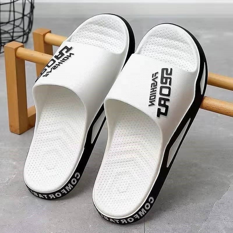 2024 New MC sports slippers men's summer wear Internet celebrity soft bottom anti-slip wear-resistant sports platform sandals