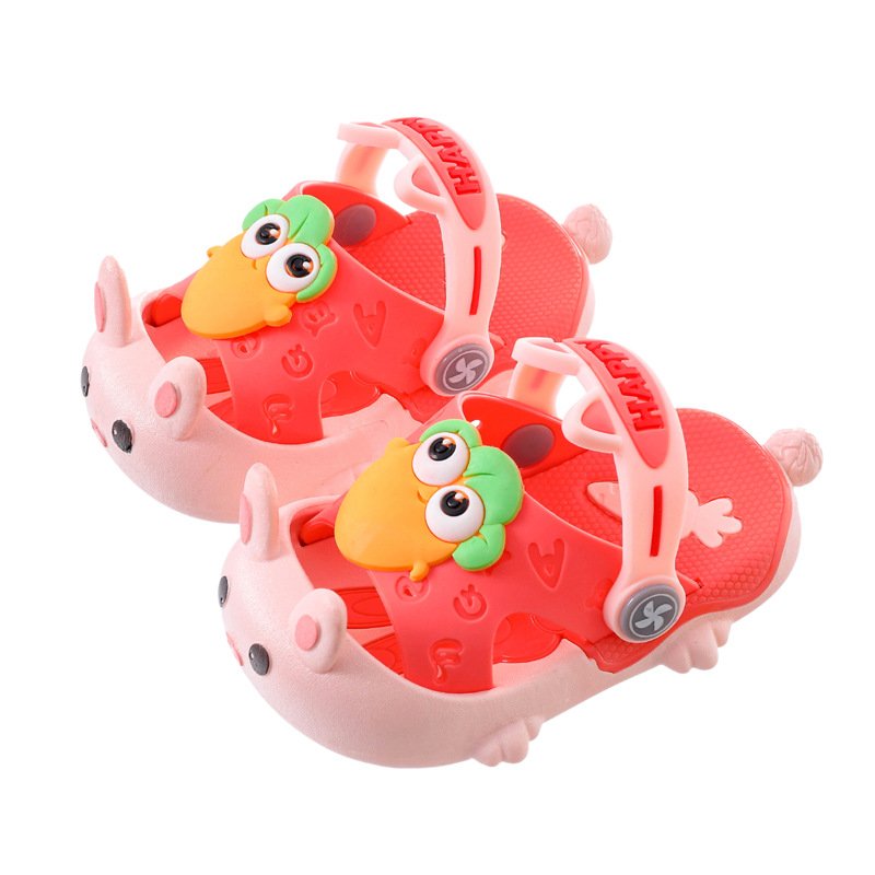cheap Soft shoes children girl boys sandals comfortable vegetable design beautiful kids baby shoes unsex kids slip on sandals