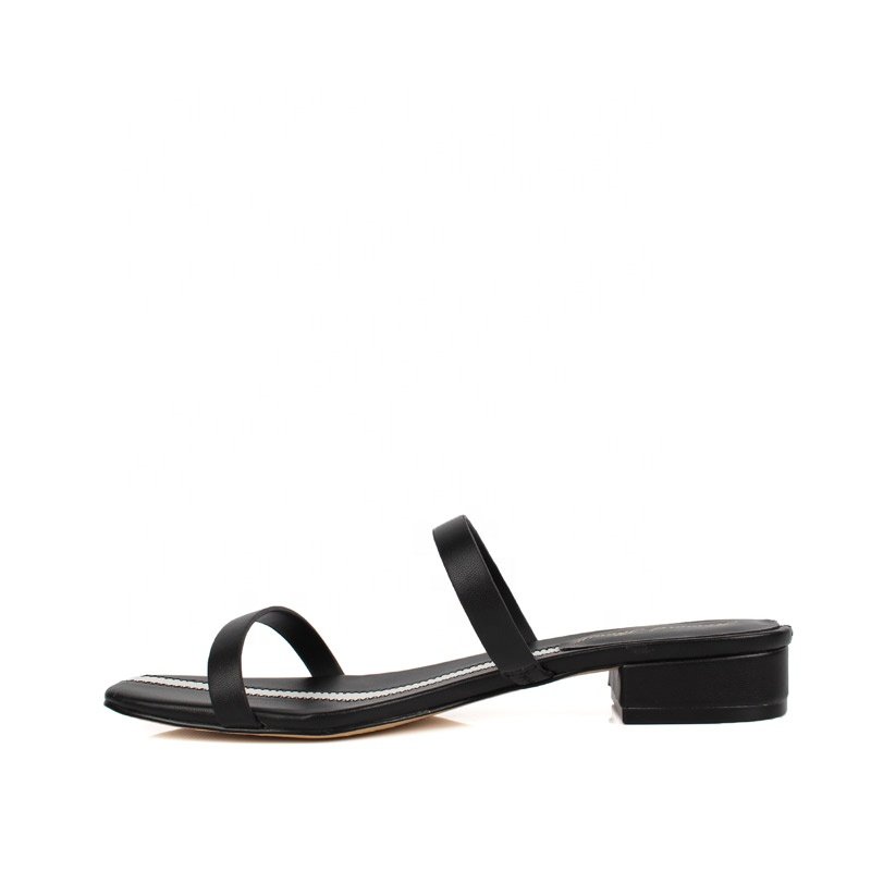 Latest Fashion Women's Summer Flat Sandals Comfortable Casual Strap Slippers with Breathable Feature Insole Material Rubber EVA