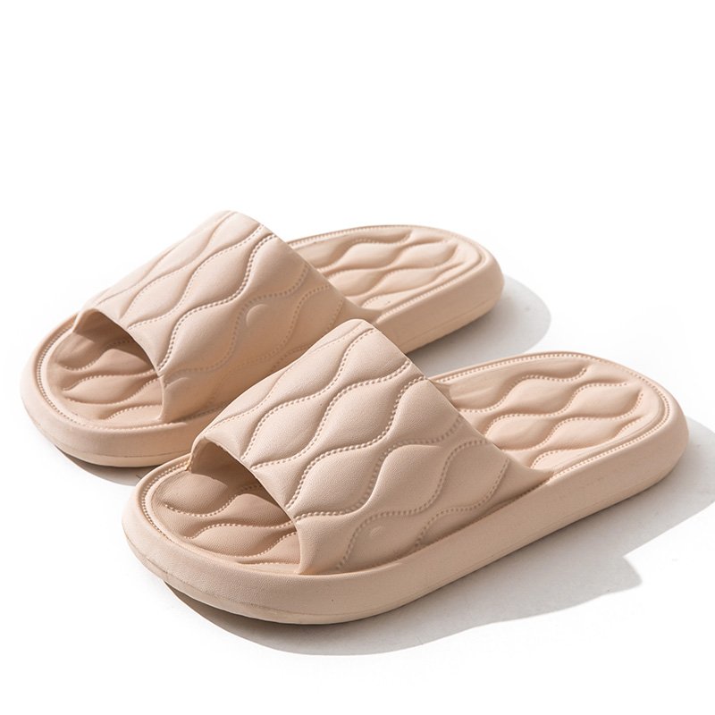 Summer home with non-slip bedroom interior and exterior bath bathroom floor soft male and female couples plastic slippers