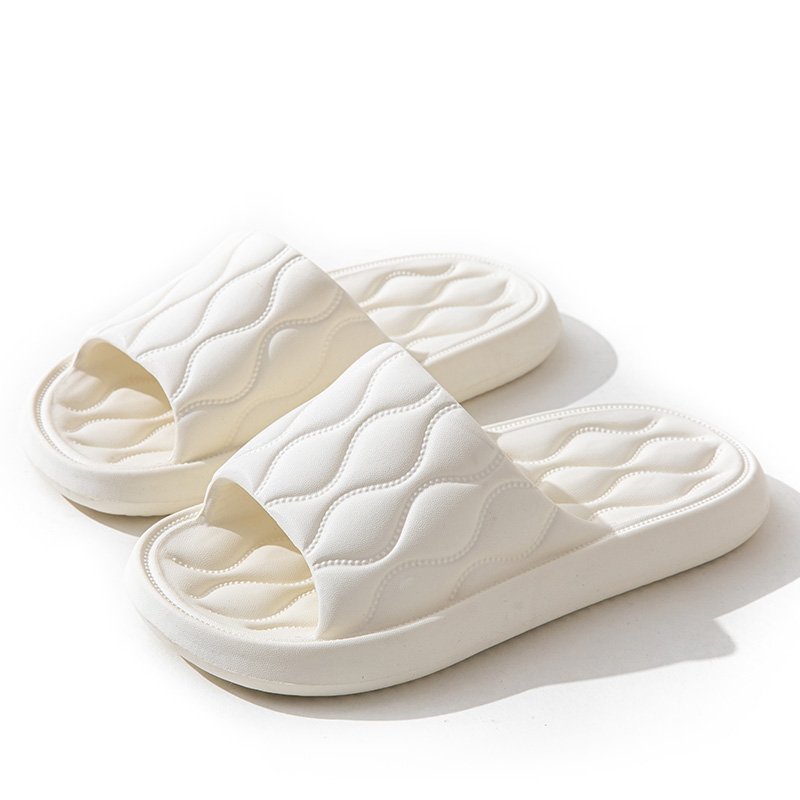 Summer home with non-slip bedroom interior and exterior bath bathroom floor soft male and female couples plastic slippers