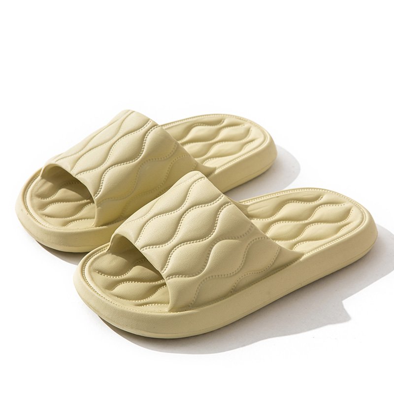 Summer home with non-slip bedroom interior and exterior bath bathroom floor soft male and female couples plastic slippers