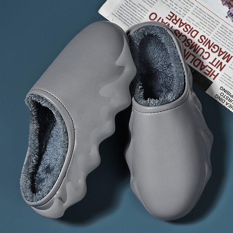 New Fashion Winter Warm Custom Printed Logo Mens Womens Fur Slippers Sandal Furry Flame Shoes With Fur Custom