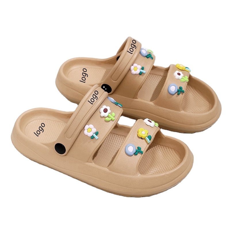 custom slides slippers with logo eva sandals plaforma sandals for women sandals for ladies 2023