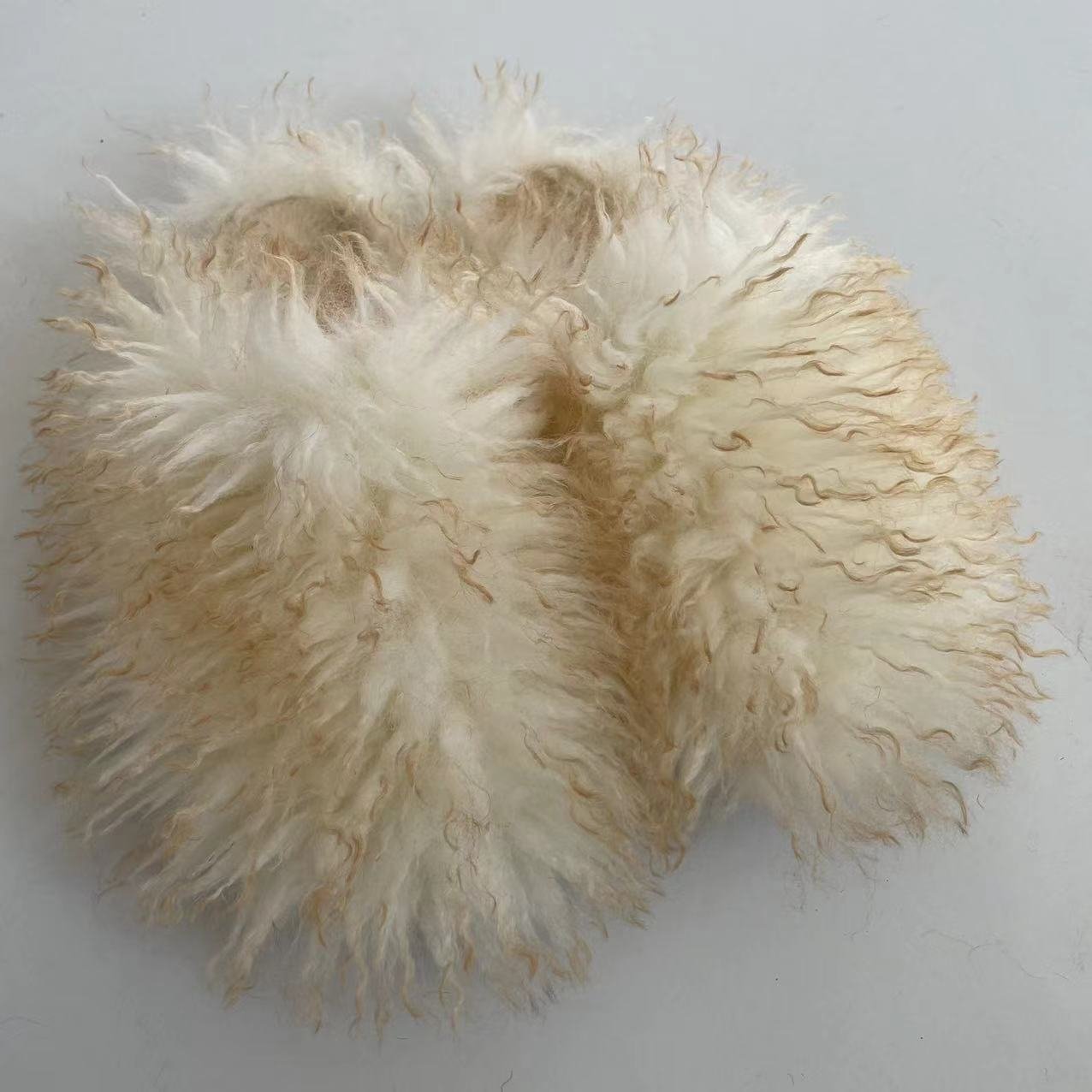 Ladies fashion Fur Slides Slippers Fluffy House Indoor Home women's designer furry Slippers Plush Slipper
