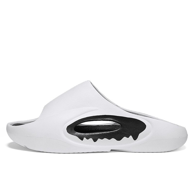 Oem Logo Unisex Sandals Slipper Shoes Flip Flops Outdoor Beach Slides Slippers Sandals White Slippers For Man