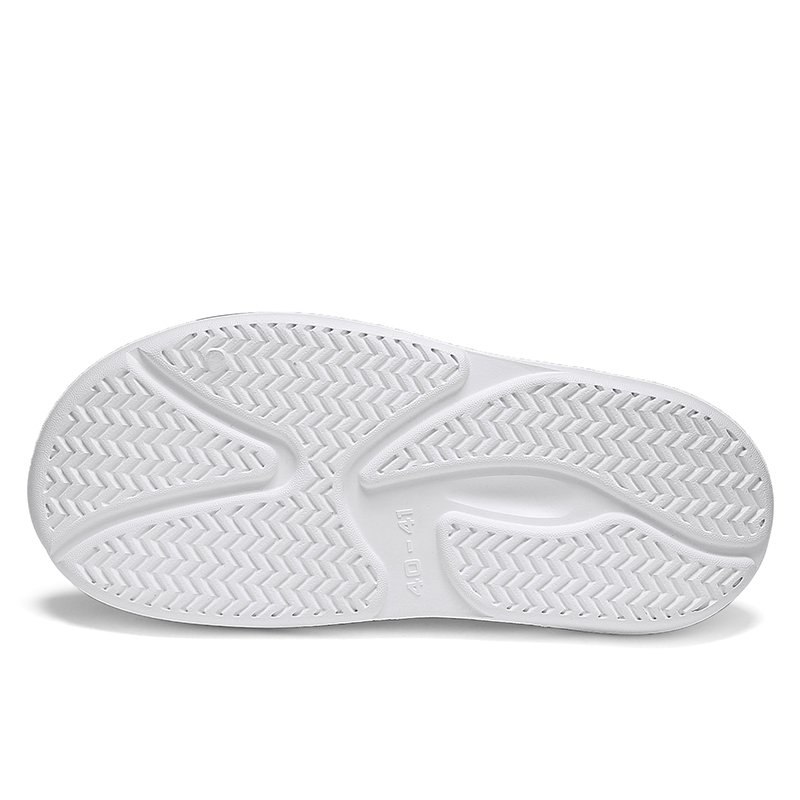 Oem Logo Unisex Sandals Slipper Shoes Flip Flops Outdoor Beach Slides Slippers Sandals White Slippers For Man