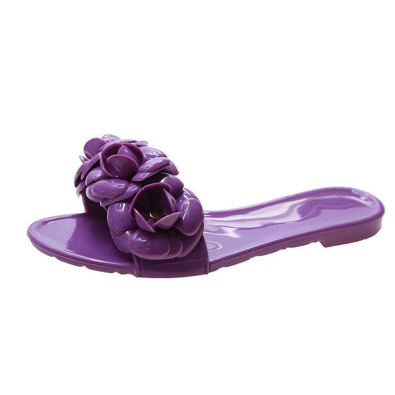 Summer Women Fashion slide New Stylish Jelly Beach Sandals for Women and Ladies Fashion Slide Slipper Ladies Shoes