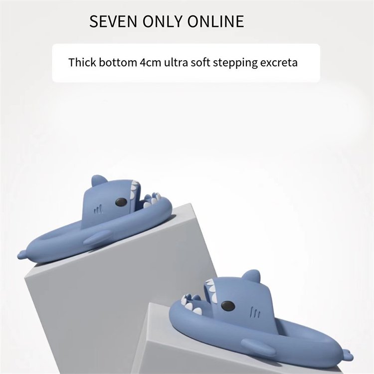 Designer Sandals Open Toe Women Sandals Fashionable Cute Beach Shark Slippers EVA Shark Slides Non-slip Novelty Indoor Outdoor