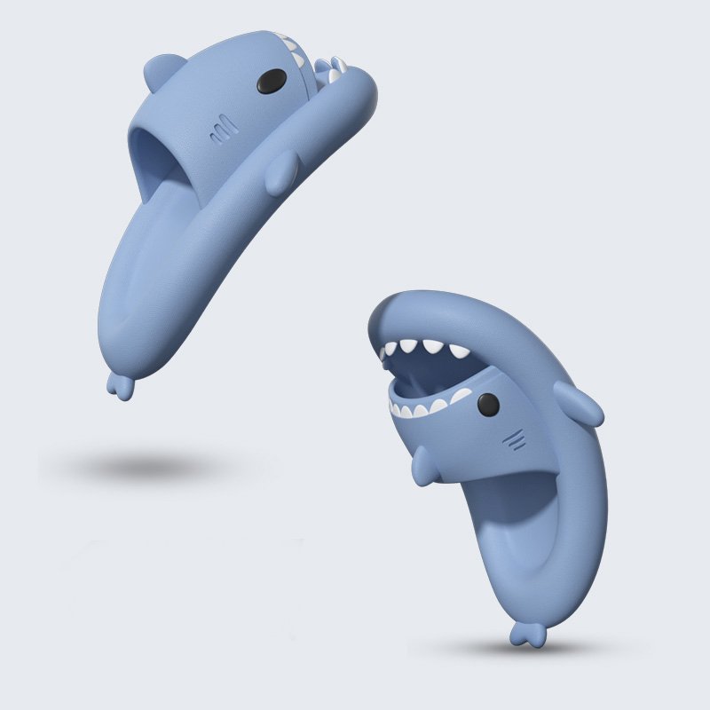 Designer Sandals Open Toe Women Sandals Fashionable Cute Beach Shark Slippers EVA Shark Slides Non-slip Novelty Indoor Outdoor