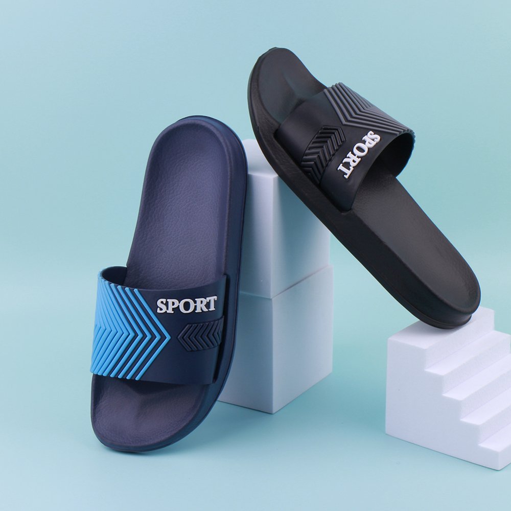 Shower Sandal Slides Quick Drying Unisex Slippers Gym Slippers Soft Home Sandals Chancletas Custom Slides Slippers For Men