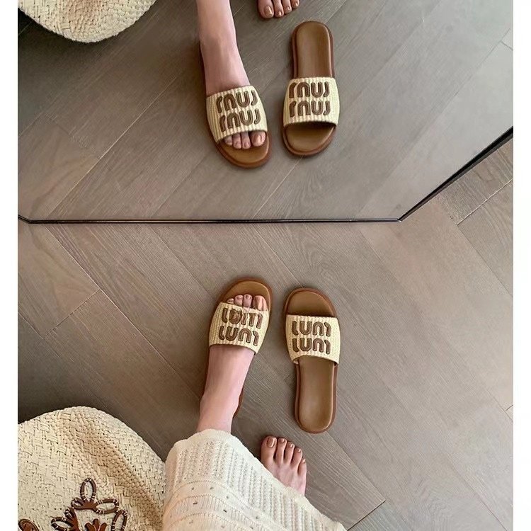 New STNM 2024 Summer plus size rhinestone slippers platform women's shoes luxury ladies design slippers for women