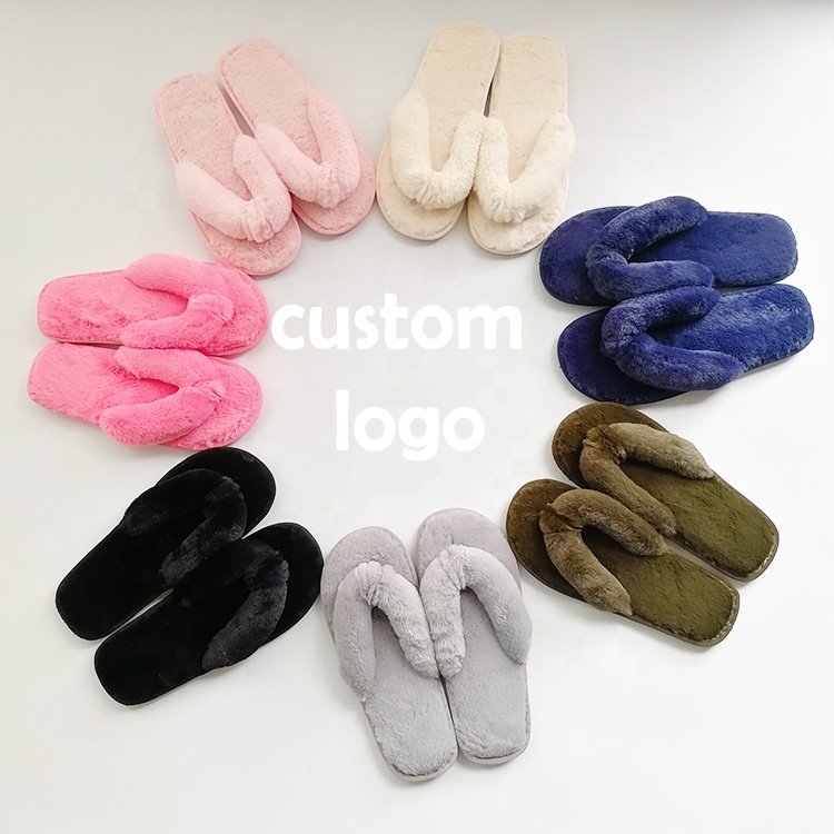 2024 Hot-selling High Quality Asia Popular New Women Slippers Soft Sole Warm Bedroom Indoor Flip Flops Slides Slippers