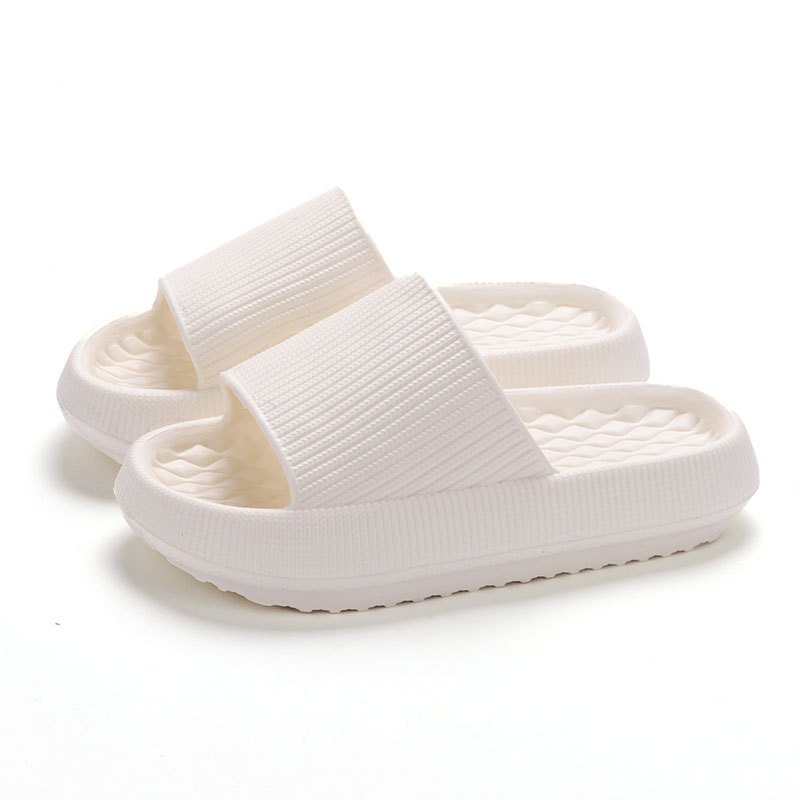 2024 Indoor Hotel Slippers Flip Flops EVA Slippers Leisure Slides Sandals Thick Sole Anti Slip Outdoor Beach Shoes Casual Clogs