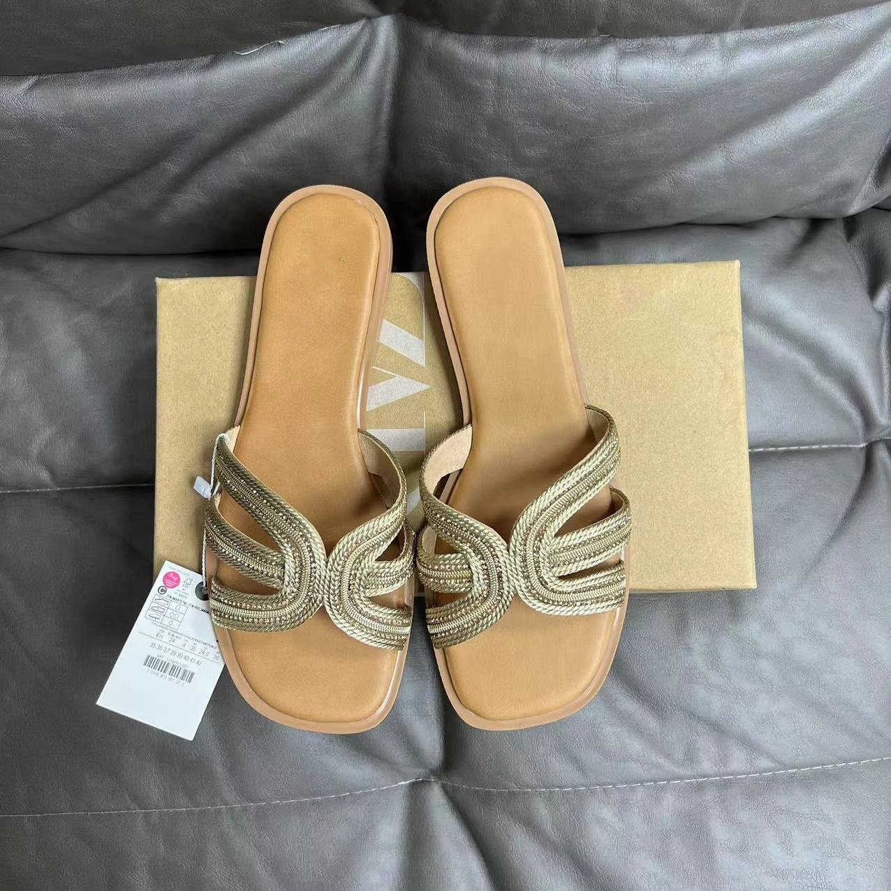 Hot Style High-end Casual Soft Slippers For Lady