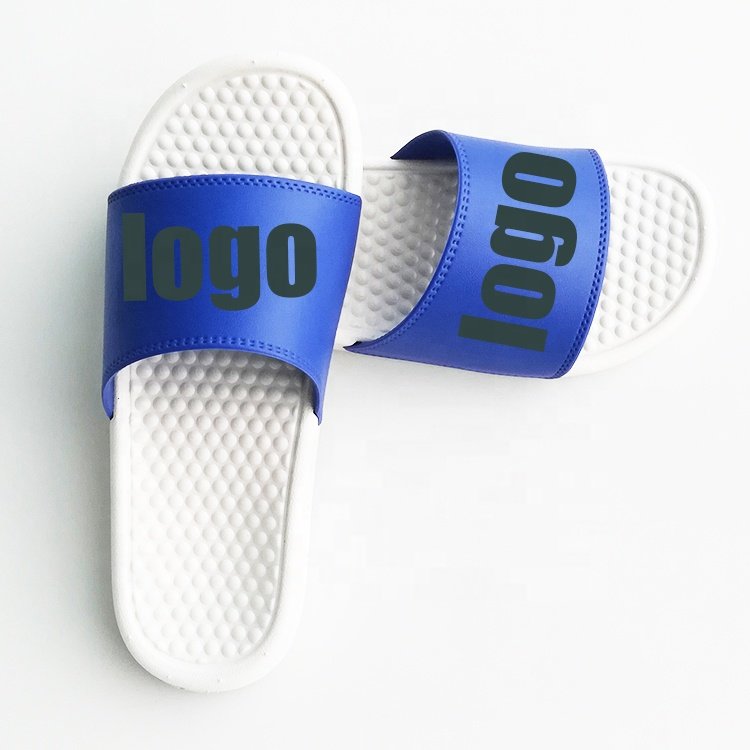 Custom Newest Slides Slippers With Logo High Quality Massage sole Hot Sale Slide Sandals Fast Shipping women Flip Flop Summer