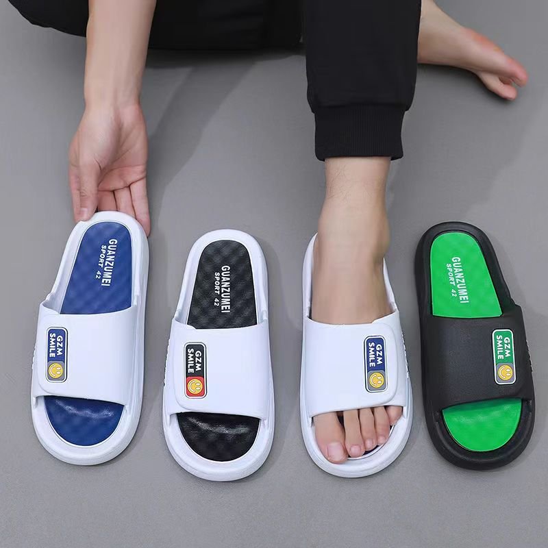 New Design Men Shoes Non-slip Sport Slippers Sandals Indoor Outdoor Bathroom Home Slides Slippers For Teenagers
