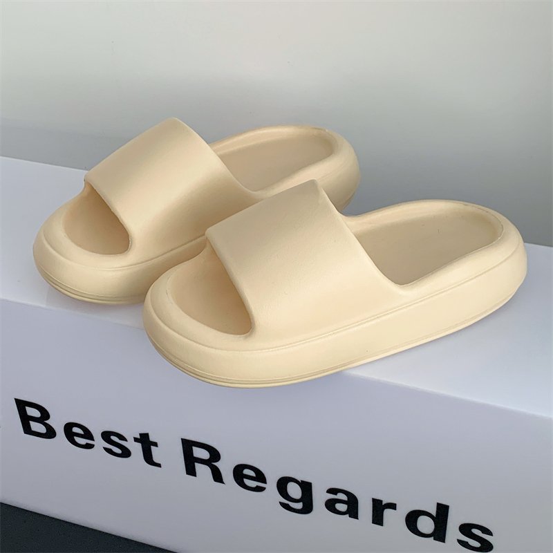 Factory Wholesale Summer Soft and Breathable Anti-slip Women's EVA Flat Slides Slippers Sandals for Indoor Use