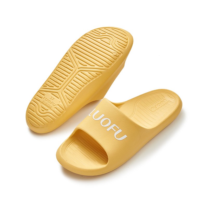 LUOFU EVA one time injection indoor home shoes slippers Custom logo slippers