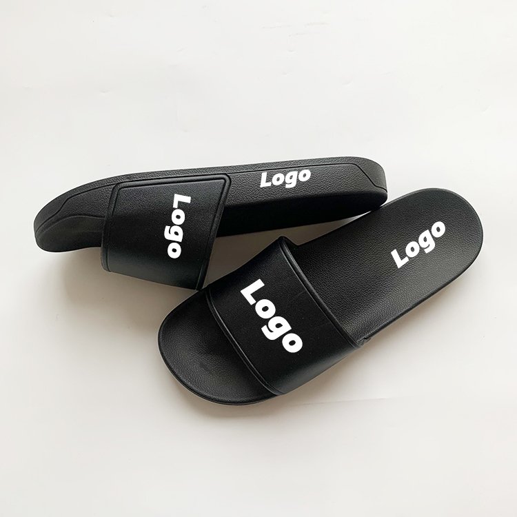 Custom Brand Wholesale Fashion Slide Sandals Slide Slippers Bathroom Korean Style Customized PVC Slide Slippers