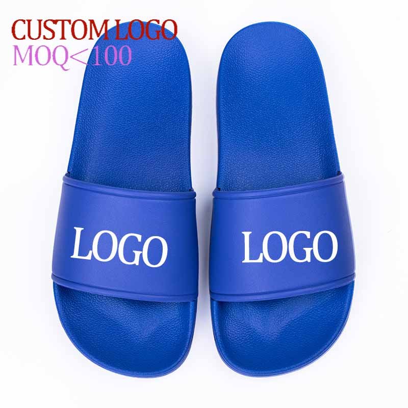 Stock Sandals Printing Logo Slide Slippers Unisex Slippers