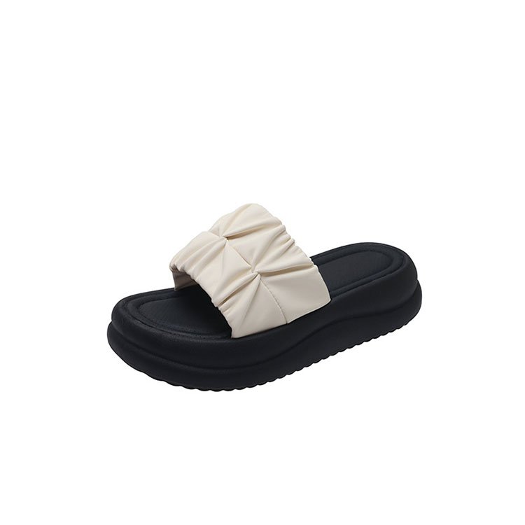 women summer slipper sandals slides slippers plicate upper casual women sandals slippers for women designer