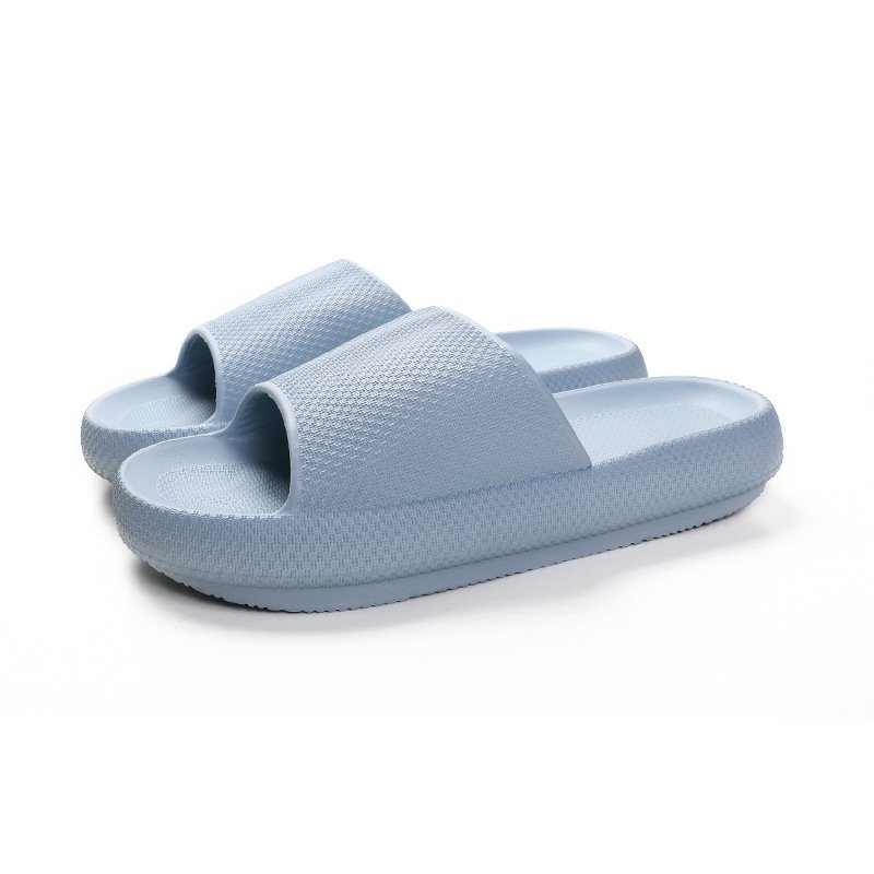 Wholesale Custom Slippers Unisex Slide Non-slip Indoor Thick Soled Flip-flops Slippers Pillow Slides Eva Slide Slippers