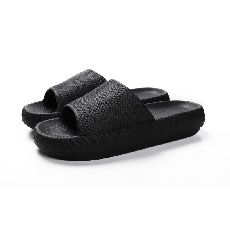 Wholesale Custom Slippers Unisex Slide Non-slip Indoor Thick Soled Flip-flops Slippers Pillow Slides Eva Slide Slippers