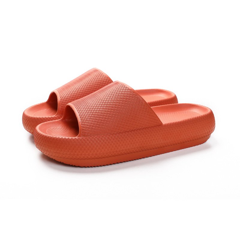 Wholesale Custom Slippers Unisex Slide Non-slip Indoor Thick Soled Flip-flops Slippers Pillow Slides Eva Slide Slippers
