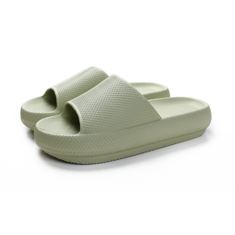 Wholesale Custom Slippers Unisex Slide Non-slip Indoor Thick Soled Flip-flops Slippers Pillow Slides Eva Slide Slippers